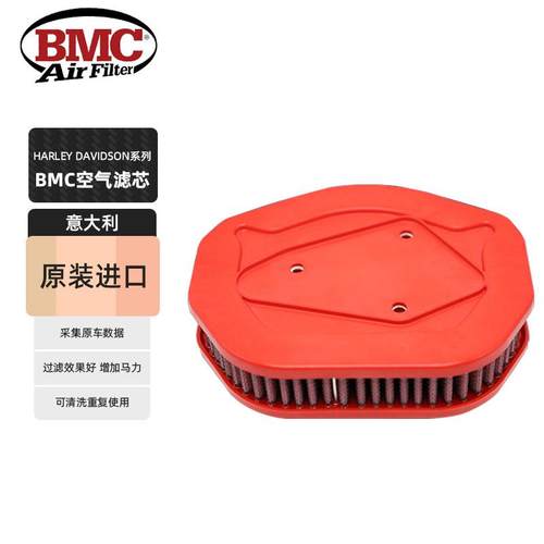 HALEI戴维森BMC高流量进气风格滤网XL1200T1200C1200/XL883L