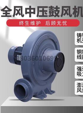 CX-1001500W中压风机CX-1252200W铸铝离心风机全风蜗牛风机现货