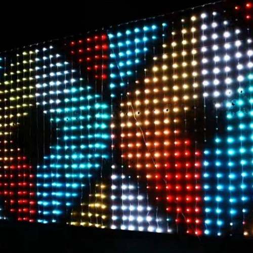 景观灯彩灯新年灯串庭院灯APP阳台气氛灯编程幻彩皮线灯led窗帘灯