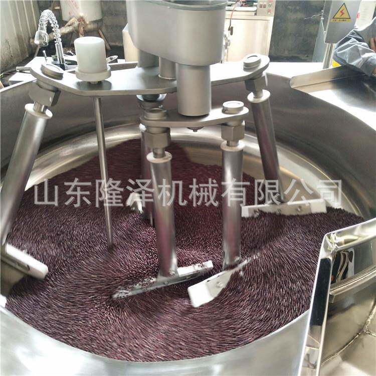 电加热自动炒饭炒面机行星翻炒刮底搅拌锅红薯粉葛粉熬制锅