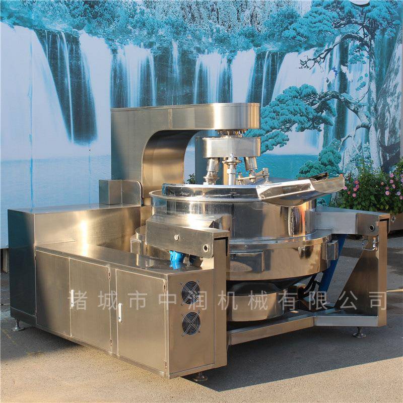 中润炒料机炒火锅底料炒麻辣烫底料麻辣小龙虾底料全自动炒料机