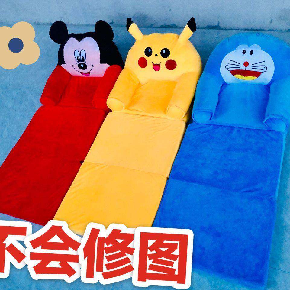 卡通儿童折叠沙发三层幼儿园宝宝幼儿沙发男孩女孩公主懒人躺椅