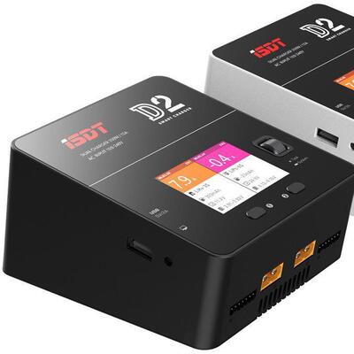 艾斯特 ISDT D2 MK2 双路12A智能平衡充电器 内置电源