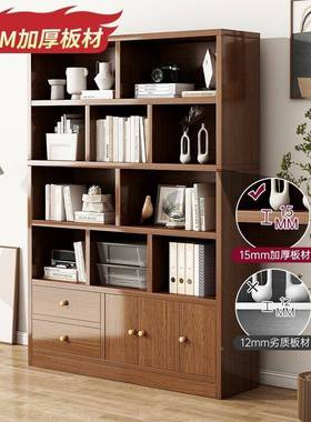 柜落房地储加厚置物架34856多层隔断收纳书架展示书架家用书办公