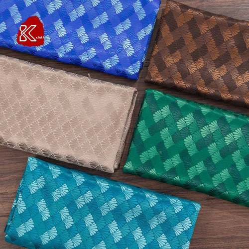 珍珠贝壳高精锦YBQ密提花织缎面料汉服马垫裙茶杯蒙古袍上袄布面