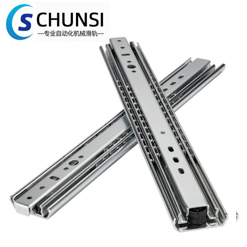 53宽三轨节不锈钢滑滑304轨防锈5308工业滑房轨车重型导轨