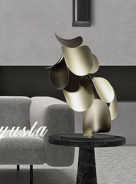 简约高级样墅板间售感楼部玄关柜特大号别客厅BXL落地大摆型件装