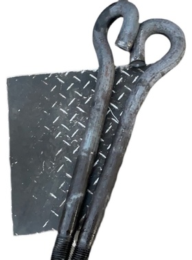 GB799地脚螺栓 预埋螺栓 9字地脚螺丝 Q235B碳钢本身 M39 MY42 M4