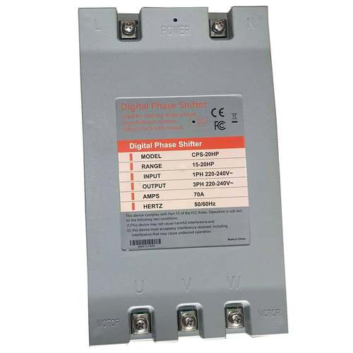 数字变频器单相三转相CPS-5HP数字相位换器移相器220-2转40VAC工