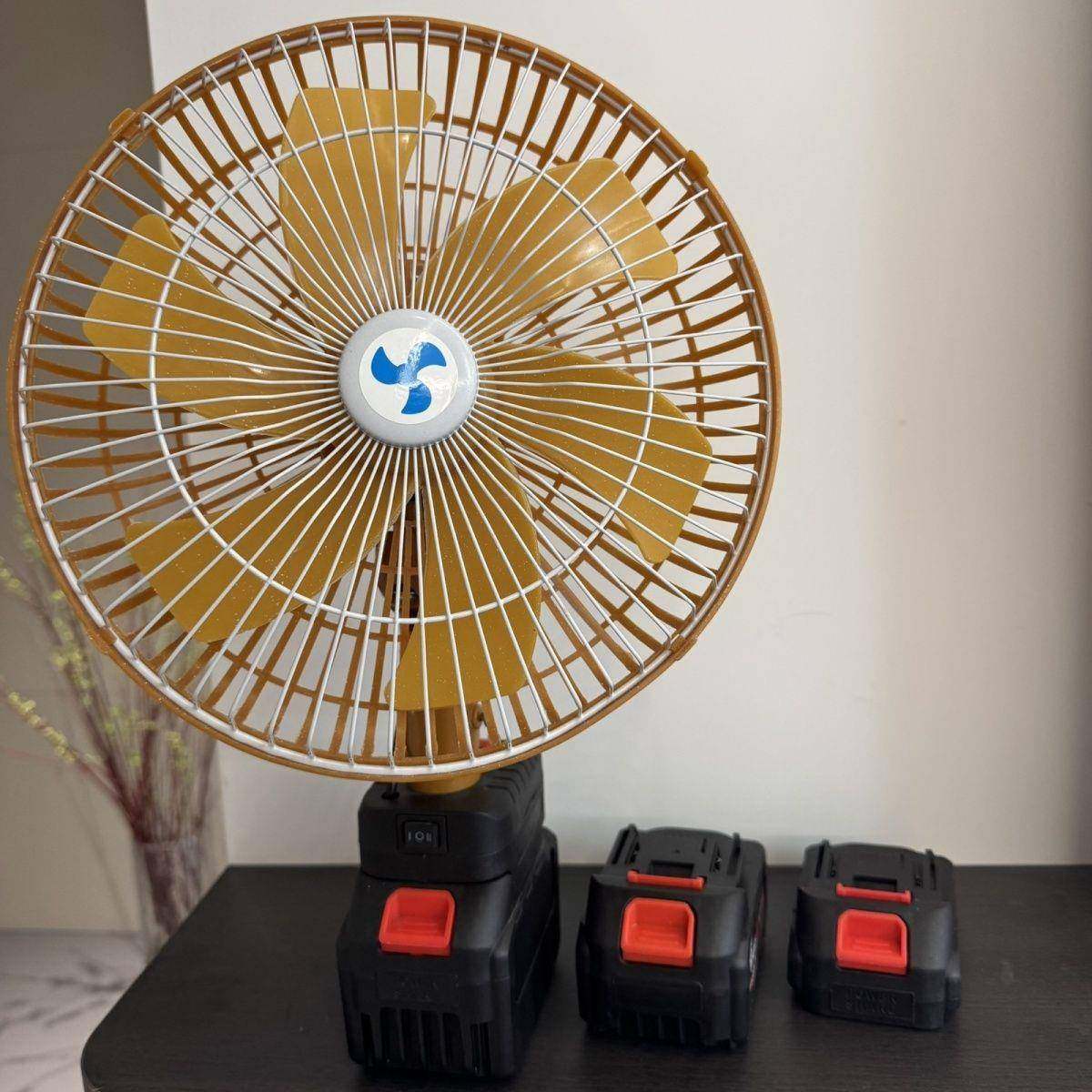 12寸大号续充无品牌/电可摇无线超头长航户外摆摊露营锂电池大力