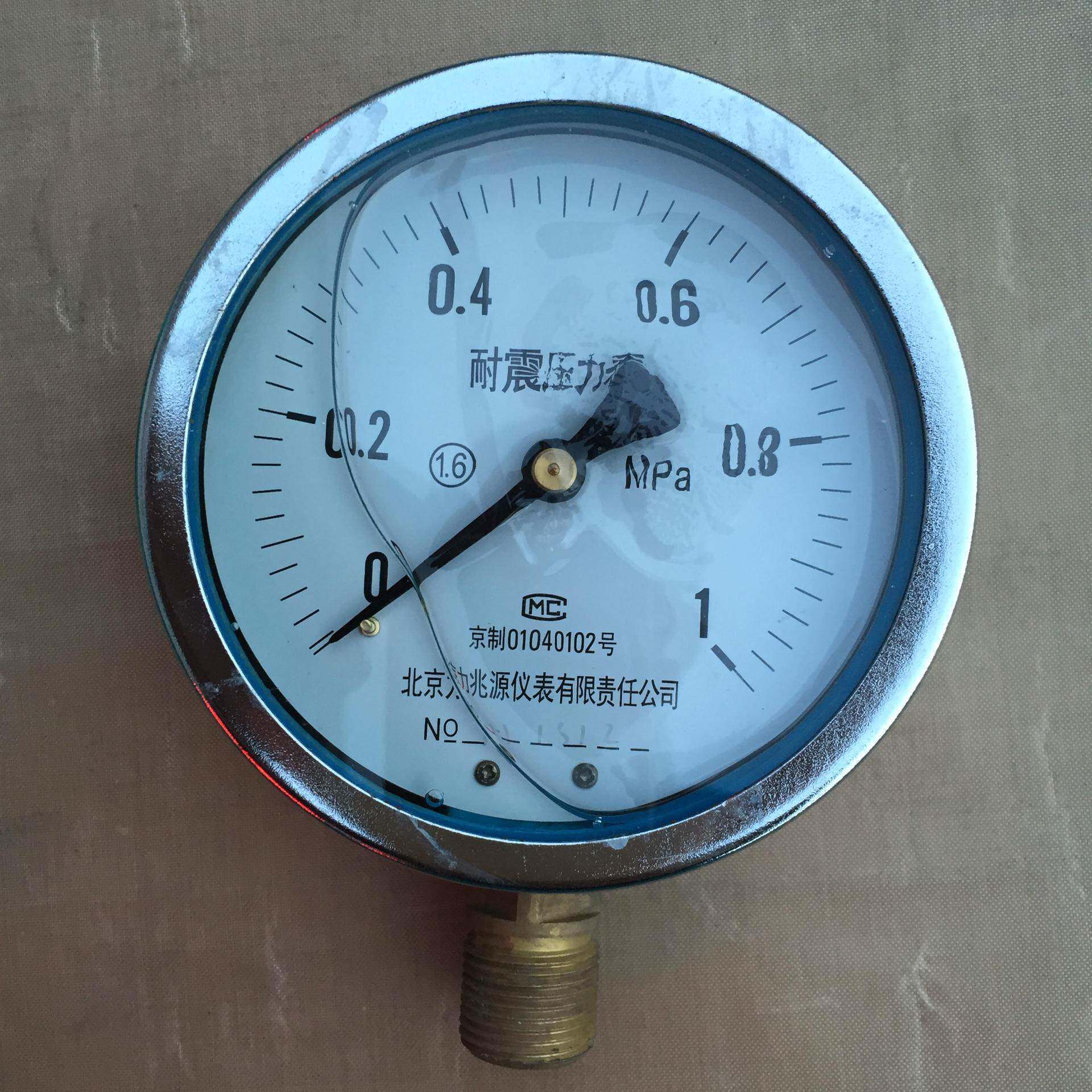 压力力表精准器仪表膜盒压表E100力兆源YYE100隔膜耐震压力仪表