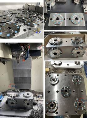 MTS四基准定位2单元快换夹具气动卡盘EROWA气动卡盘定位6