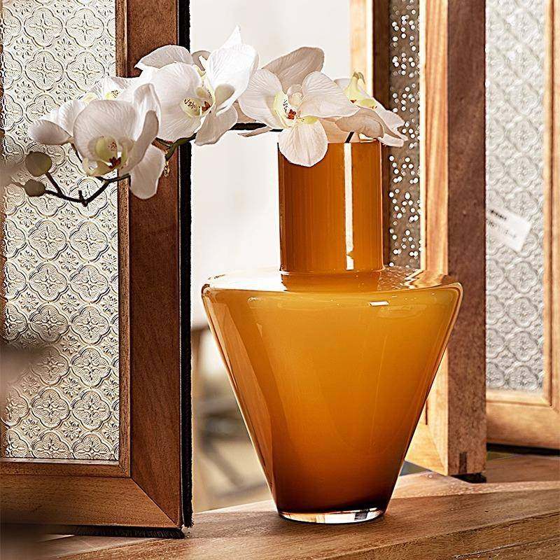 北欧中古花瓶高级感玻璃花瓶摆件客餐厅卧室花瓶插花高级感装饰品,机械设备,其他机械设备,淘宝优惠券,粉丝福利购,淘宝优惠卷