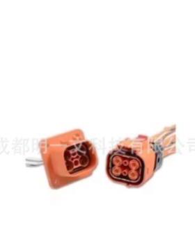 汽车连接器HVC2P80FS150插头安费诺Amphenol