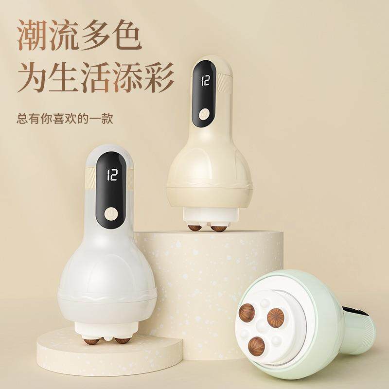 自动揉腹仪加热揉肚子腹部按摩仪便秘瘦腰减肚子家用经络按摩器新