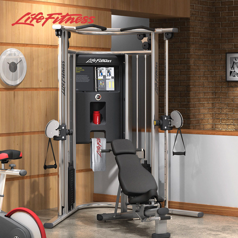 LifeFitness/力健G7综合力量训练器械家用健身器材多功能小飞鸟