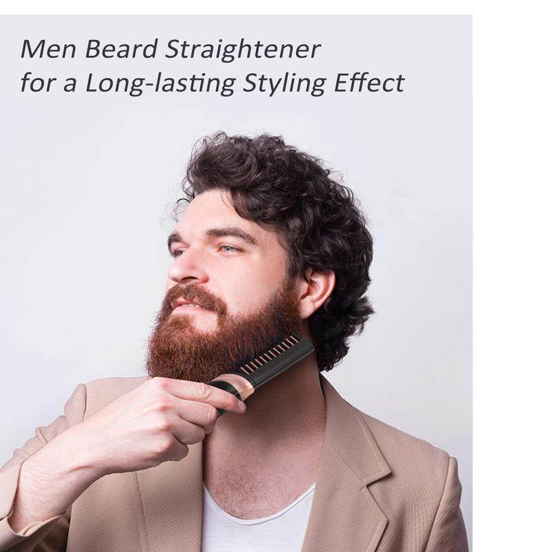 充电无线USB胡须梳男士直发梳多功能造型定型顺发陶瓷调温直发器,纺织面料/辅料/配套,纺织机械配件,淘宝优惠券,粉丝福利购,淘宝优惠卷