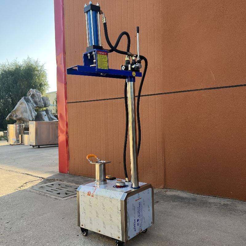 不锈钢双筒自动饸饹机全自动面条机能当和面机面馆用单筒压面机