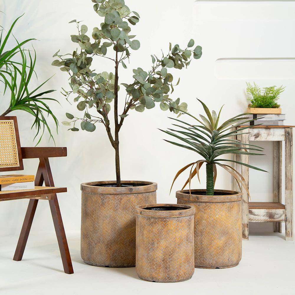 竹编篮子造型特大号镁泥花盆有底孔家居户外仿真花南天竹尤加利树,纺织面料/辅料/配套,纺织机械配件,淘宝优惠券,粉丝福利购,淘宝优惠卷