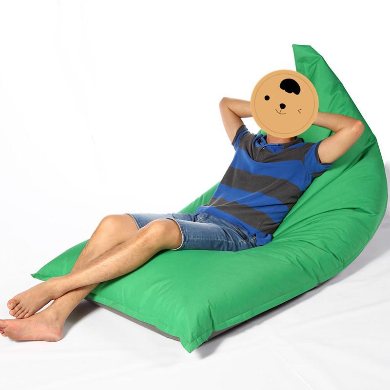 豆袋厂家日式尖船懒人沙发椅豆袋单人懒骨头沙发包lazysofaseat