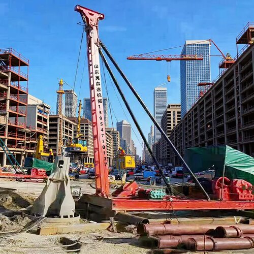 源头厂家特卖冲击锤高速公路桥梁工程地基打桩机CK1000冲孔打桩机