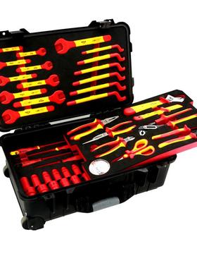 易尔拓绝缘工具套装原装进口VDE认证1000V耐压电工专用YT-21295