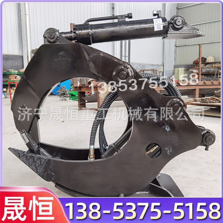 树根挖拔器 挖机前端属具劈树根挖树墩神器 树墩根须切断机现货