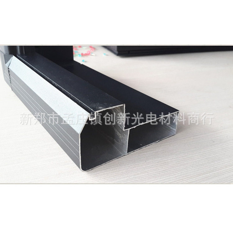 供应50100显示屏方形边框led显示屏方角边框LED边框铝材50型材