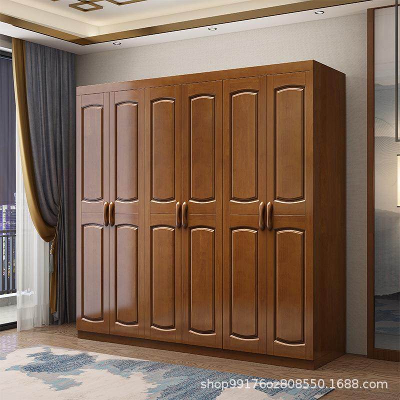 中式实木衣柜卧室对开门大衣橱经济型橡木简约储物柜多功能收纳柜,鲜花速递/花卉仿真/绿植园艺,割草机/草坪机,淘宝优惠券,粉丝福利购,淘宝优惠卷