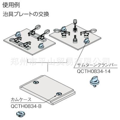 IMAO今尾嵌入式凸轮QCTH0834-B