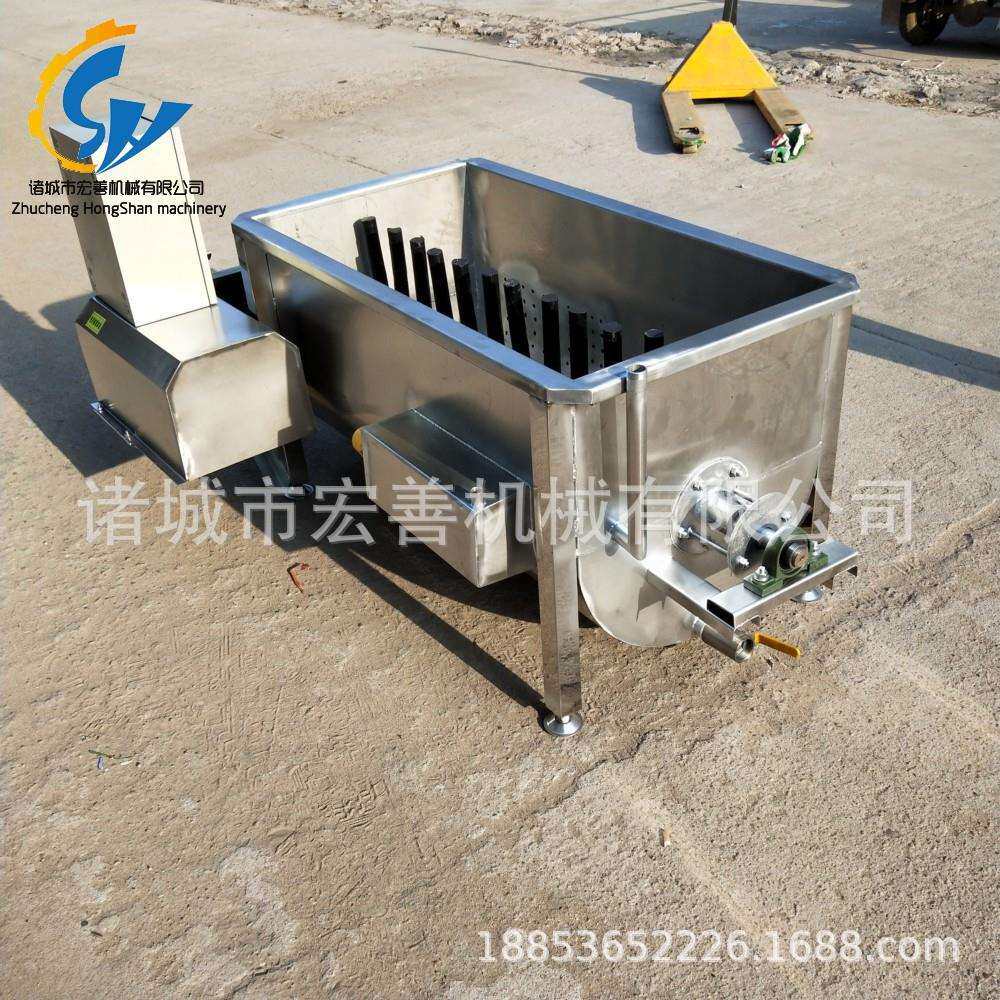 专业生产小型市场专用杀鸭户浸烫池 鸡鸭鹅烫毛机多少钱一台