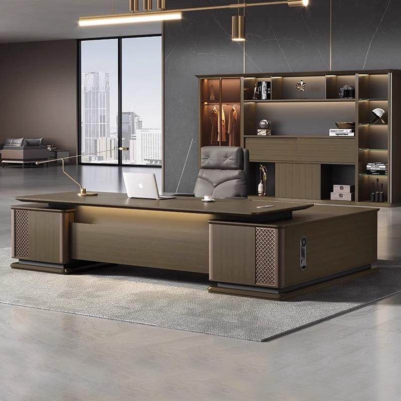 老板桌办公桌轻奢大气办公桌椅组合办公室单人大班台总裁经理桌台,工业油品/胶粘/化学/实验室用品,其他实验室设备,淘宝优惠券,粉丝福利购,淘宝优惠卷