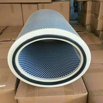 万泽现货供P19111椭圆形除尘滤筒椭圆阻燃滤芯空气过滤芯