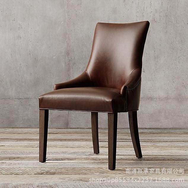 美式复古实木餐椅家用餐桌凳子靠背扶手椅软包现代简约书椅高端,工业油品/胶粘/化学/实验室用品,其他实验室设备,淘宝优惠券,粉丝福利购,淘宝优惠卷