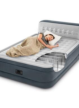 intex64448电泵充气床垫双人卧室pvc可折叠气垫床现货