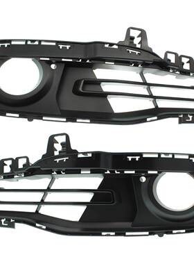 适用于宝马F30F31340i16-18雾灯框格栅下网格栅前保险杠格栅