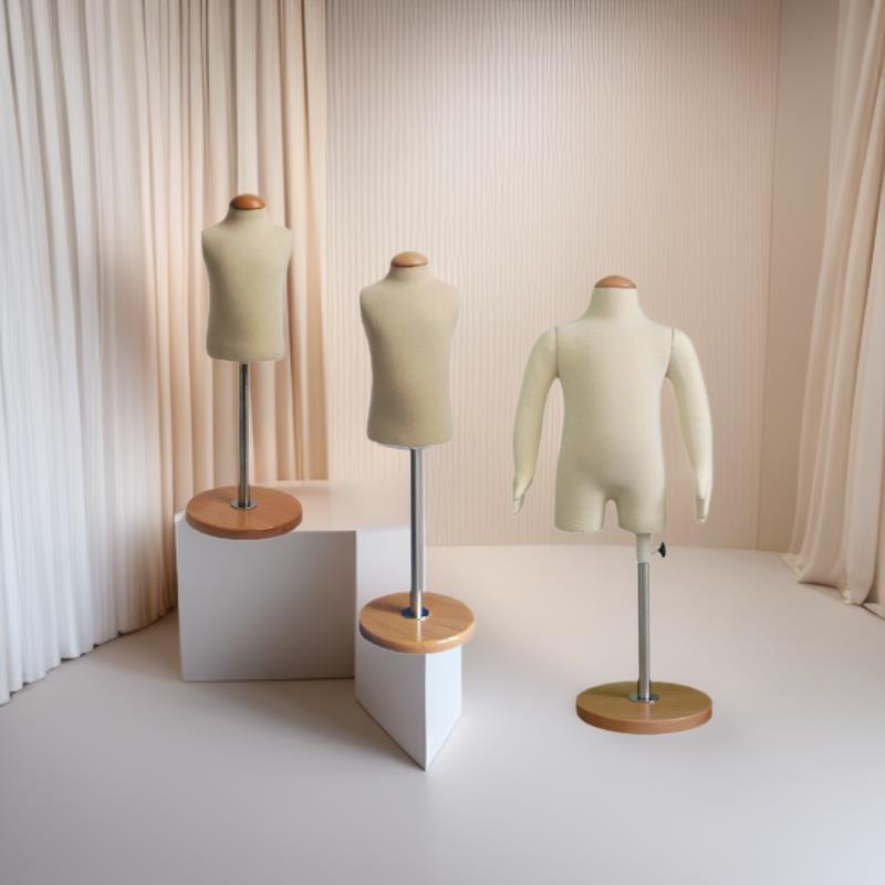 婴儿模特软体儿童全身插针包布假服装展示道具模型