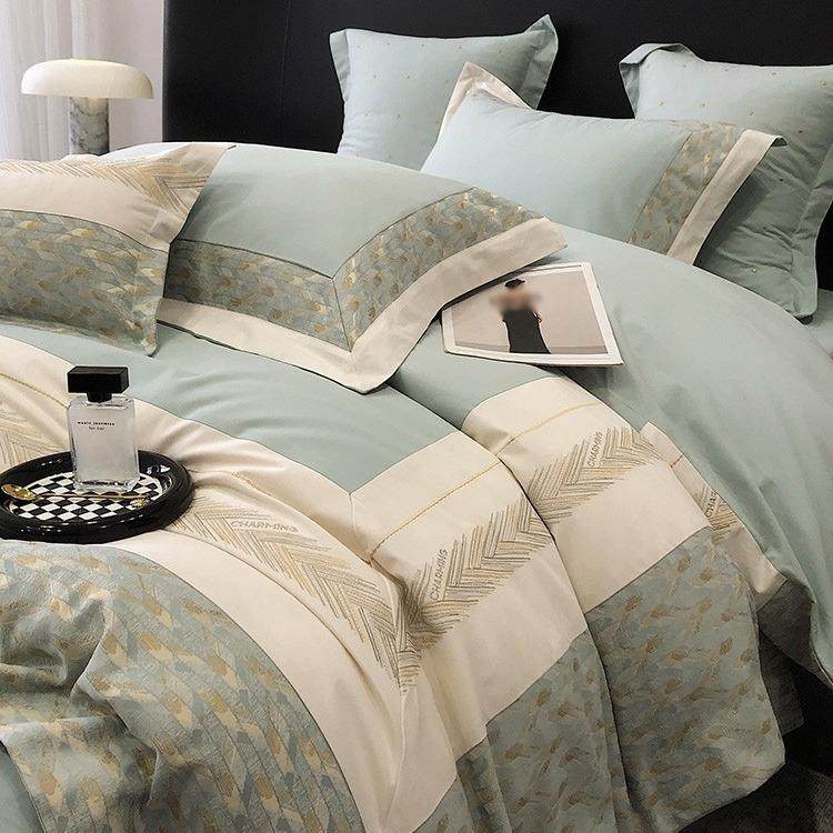 恒洽家纺全棉磨毛床单四件套轻奢刺绣加厚秋冬季被套床上用品1.8,纺织面料/辅料/配套,纺织机械配件,淘宝优惠券,粉丝福利购,淘宝优惠卷