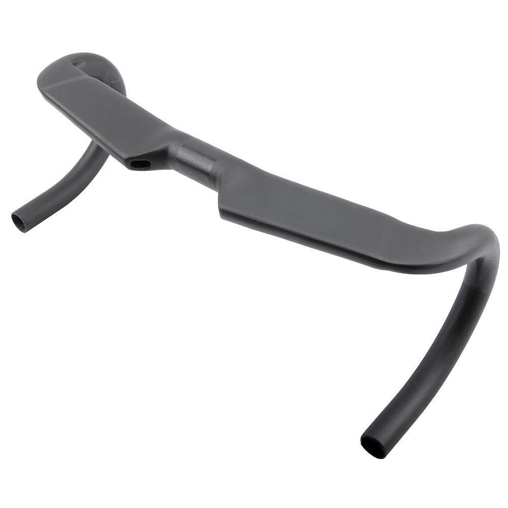 全碳纤维公路自行车弯把车把破风扁平竞速弯把内走线31.8mm