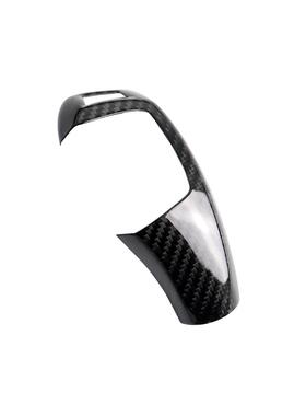 适用宝马12345系F20F30F31F34档把盖碳纤维车把手杠面板控制罩贴