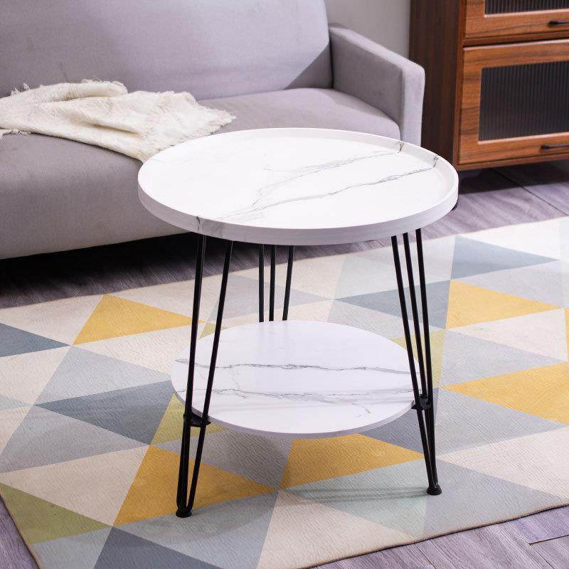 家用茶桌休闲客厅阳台小圆桌创意角几边几桌简约双层茶几多功能,纺织面料/辅料/配套,纺织机械配件,淘宝优惠券,粉丝福利购,淘宝优惠卷