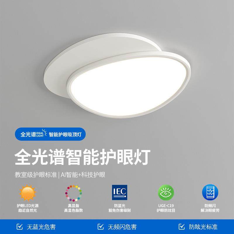 2024新款鹅蛋卧室吸顶灯现代简约大气创意个性北欧led灯中山灯具,收纳整理,烫衣板及配件,淘宝优惠券,粉丝福利购,淘宝优惠卷