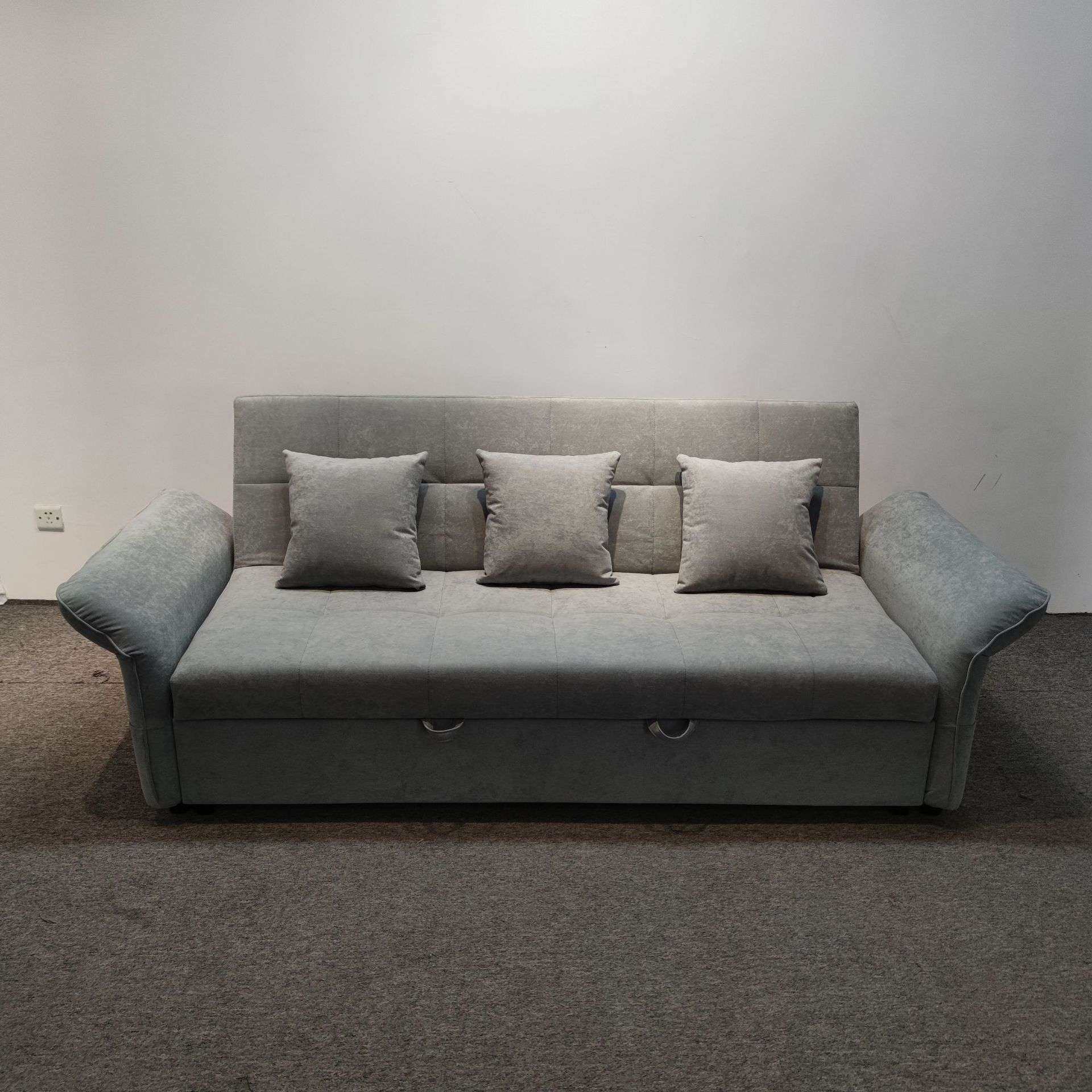 科技绒布可拆洗多功能沙发床 客厅卧室公寓小户型推拉两用沙发,电子元器件市场,其它元器件,淘宝优惠券,粉丝福利购,淘宝优惠卷