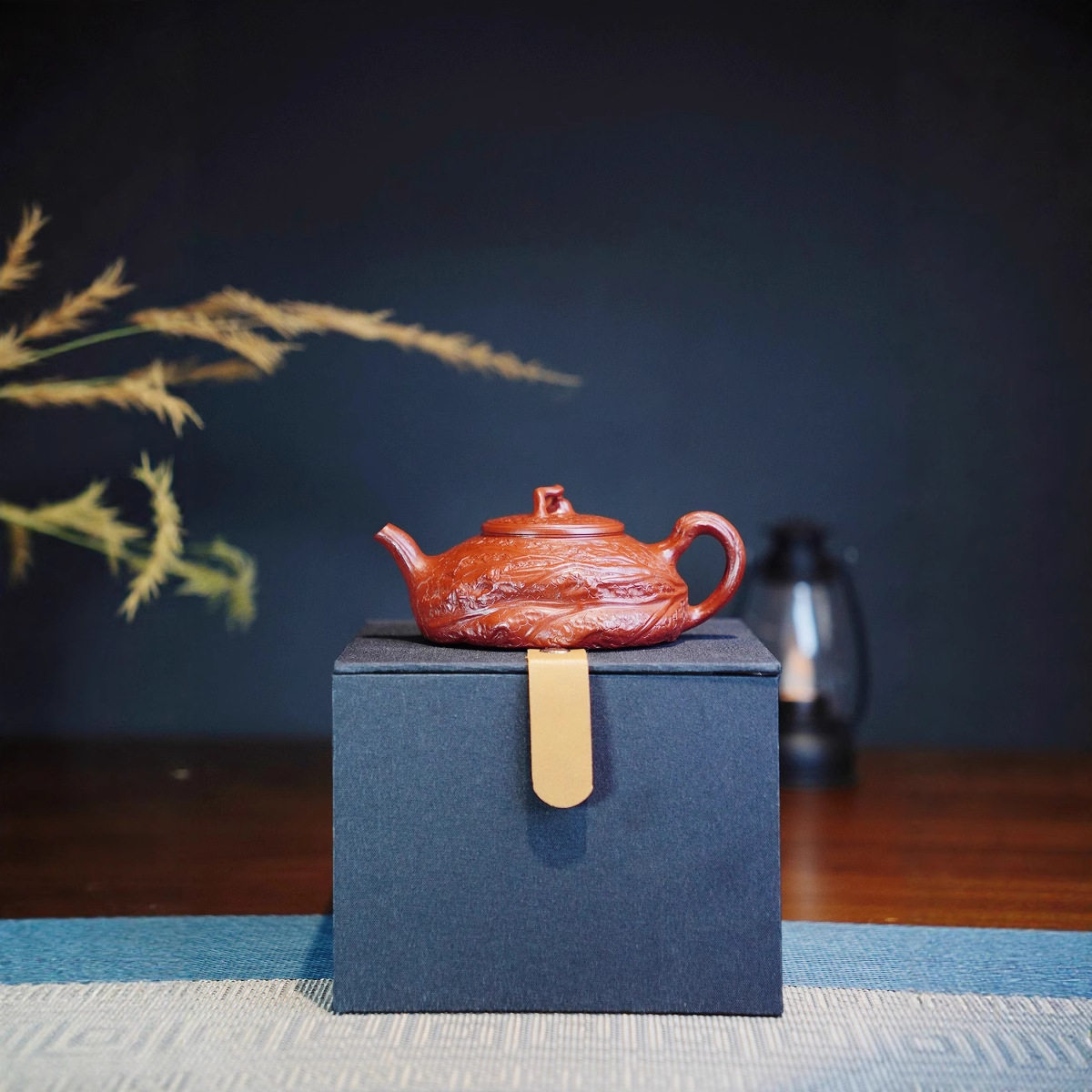 宜兴紫砂壶树枝供春壶家藏老红泥紫砂茶壶100cc小品茶具手工