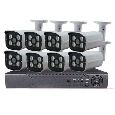 4mp HD CCTV CAMERA 8CH AHD KIT  400万像素4路监控 8路监控系统