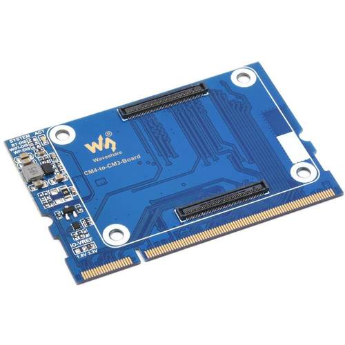 树莓派CM4转CM3扩展板 树莓派CM3/CM3+核心板替代方案3.3V/5V输入