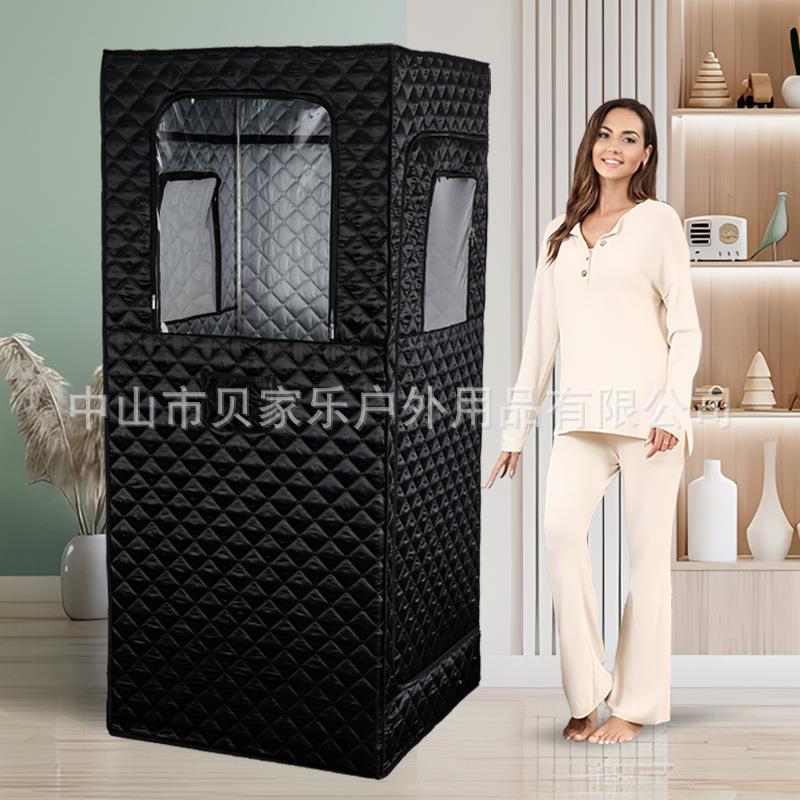 汗蒸箱家用远红外桑拿浴箱干蒸桑拿房石墨烯桑拿箱太空养生仓