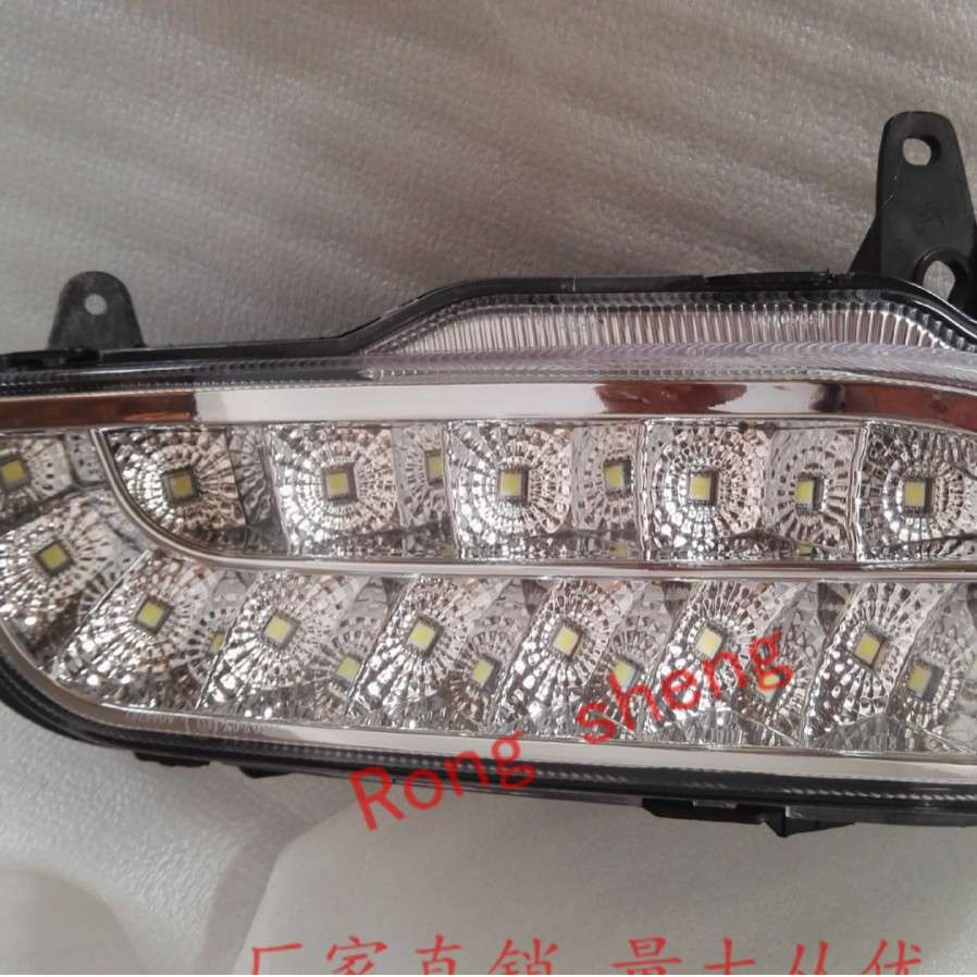 适用大众14波罗雾灯LED雾灯日行灯LED fog light fog lamp 前杠灯