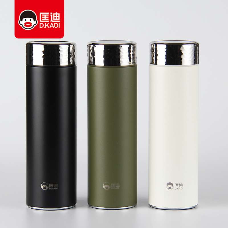 匡迪5211号真空商务杯内胆316L旋薄不锈钢材质轻奢商务简饮有型