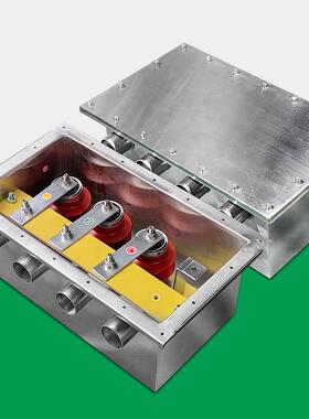 电缆直接接地箱三相四孔含保护层保护器110KV保护分支箱配电柜